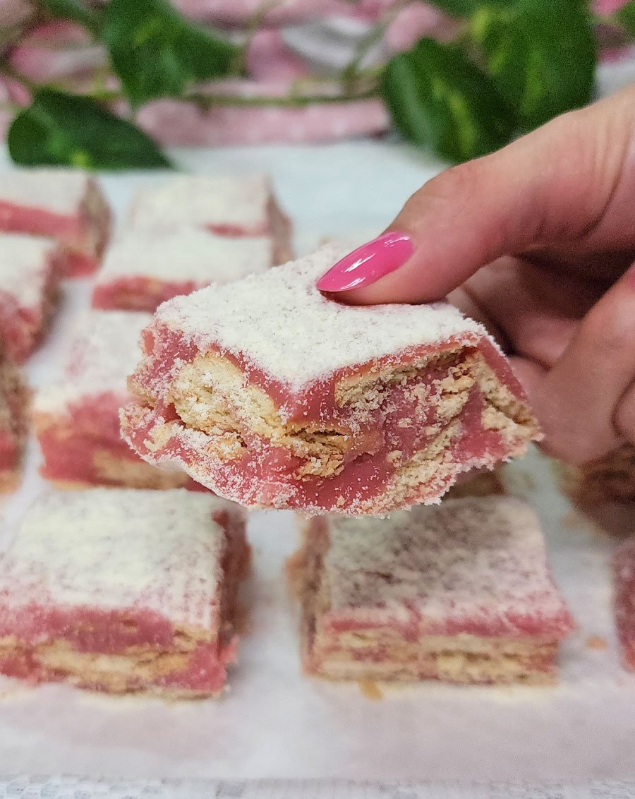 Palha Italiana de Morango