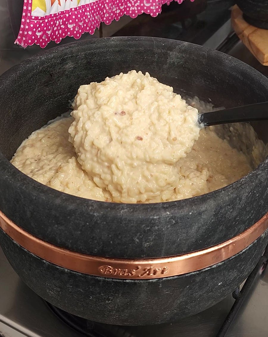 Arroz Doce com Pacoca